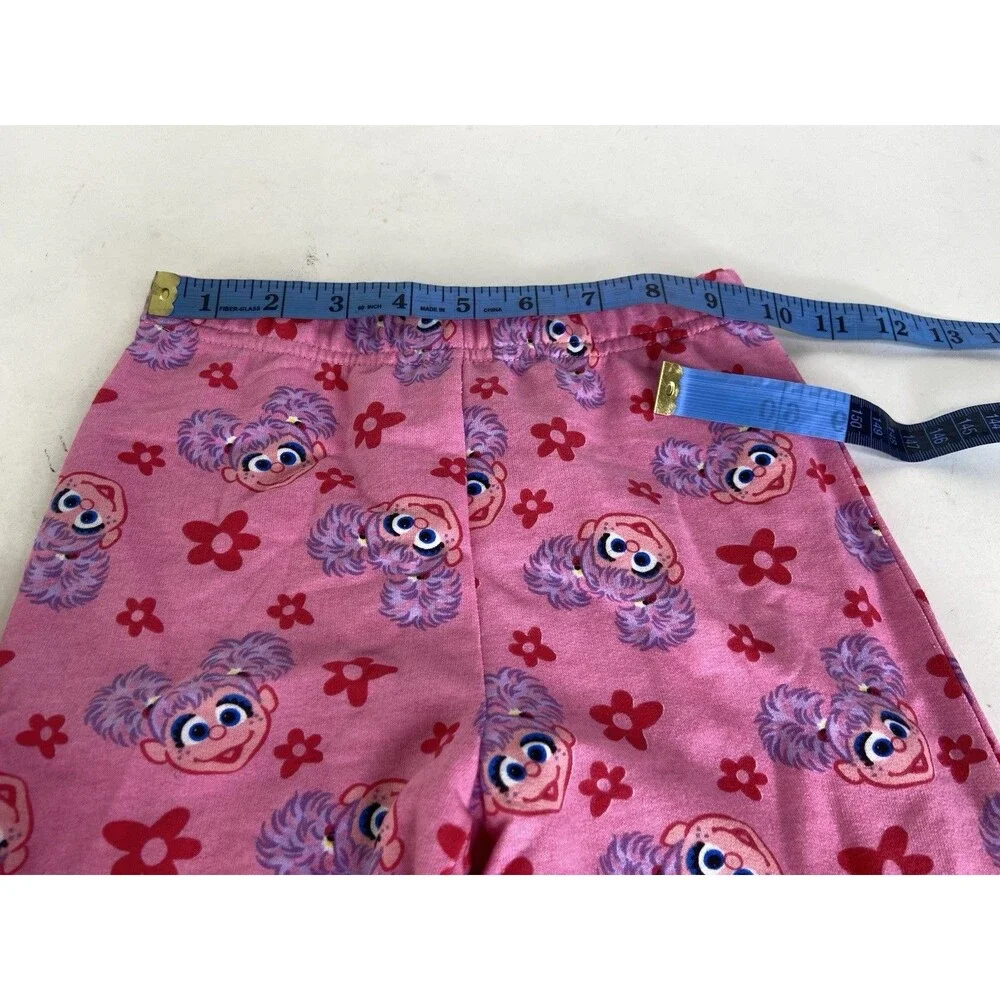 Sesame Street Abby Cadabby 2 Piece Long Sleeve Top Pants Outfit Set Girls 3T